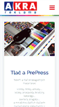 Mobile Screenshot of akra.sk